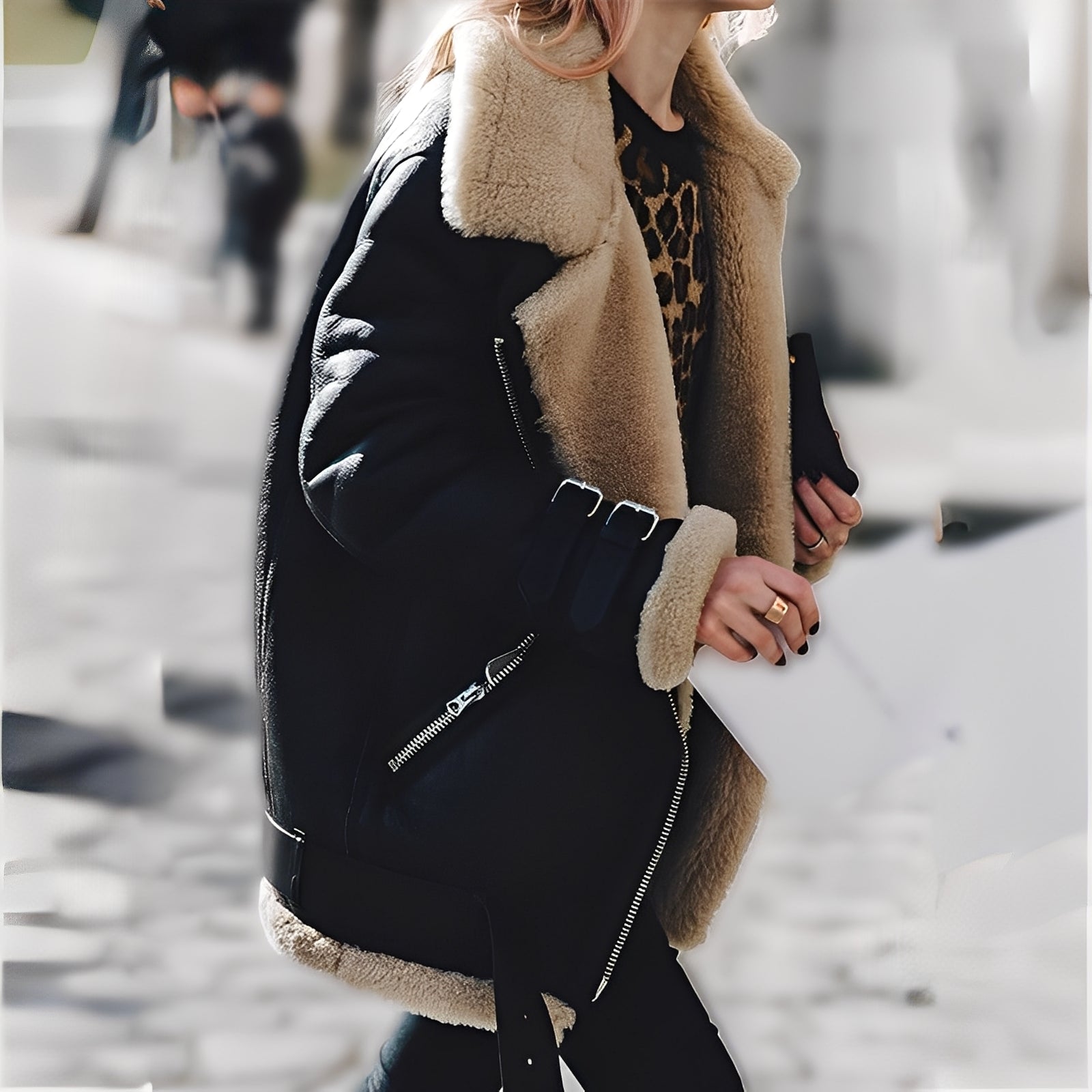 Cassandra - Chaqueta elegante y cálida