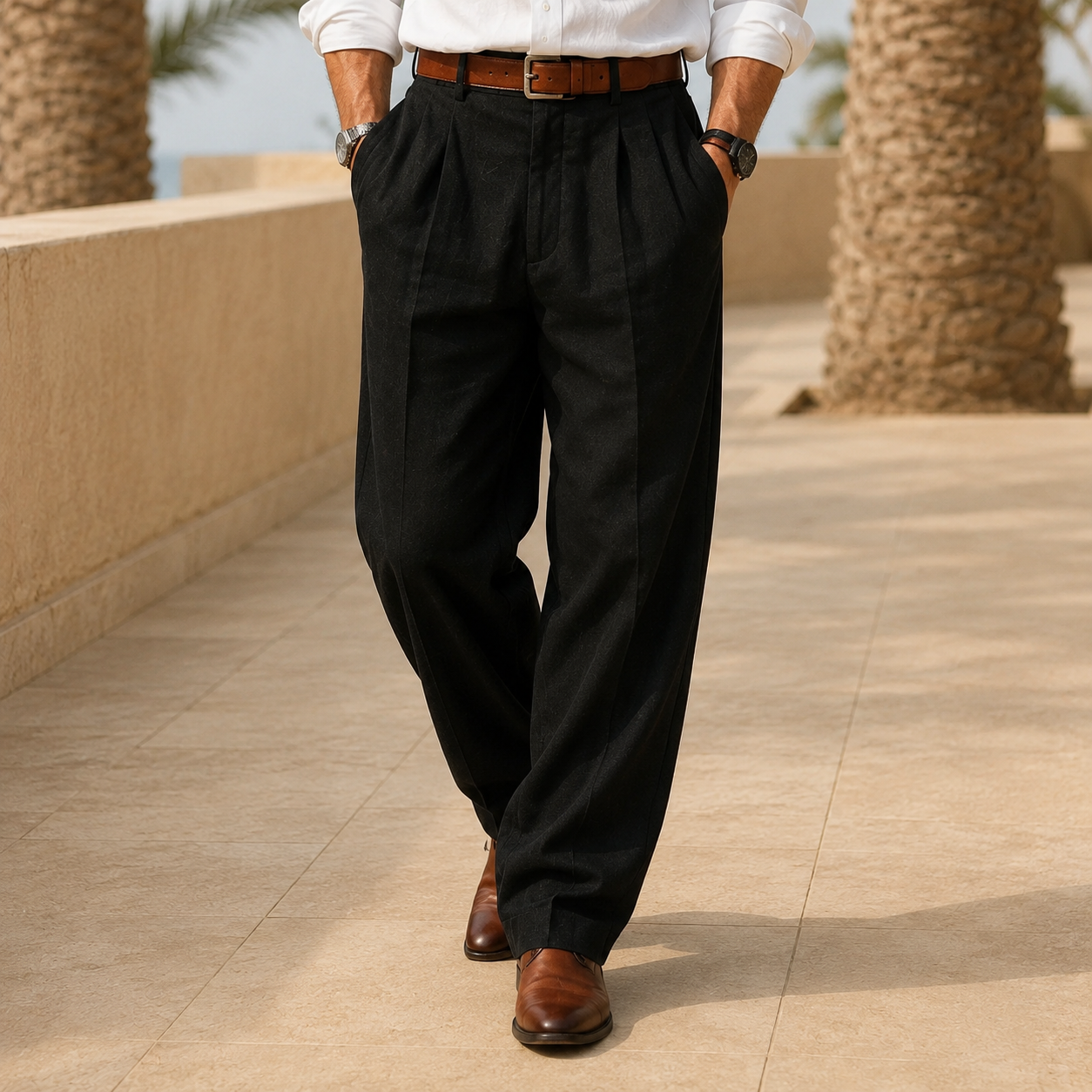 Edwin - Pantalones de Corte Relajado Vintage