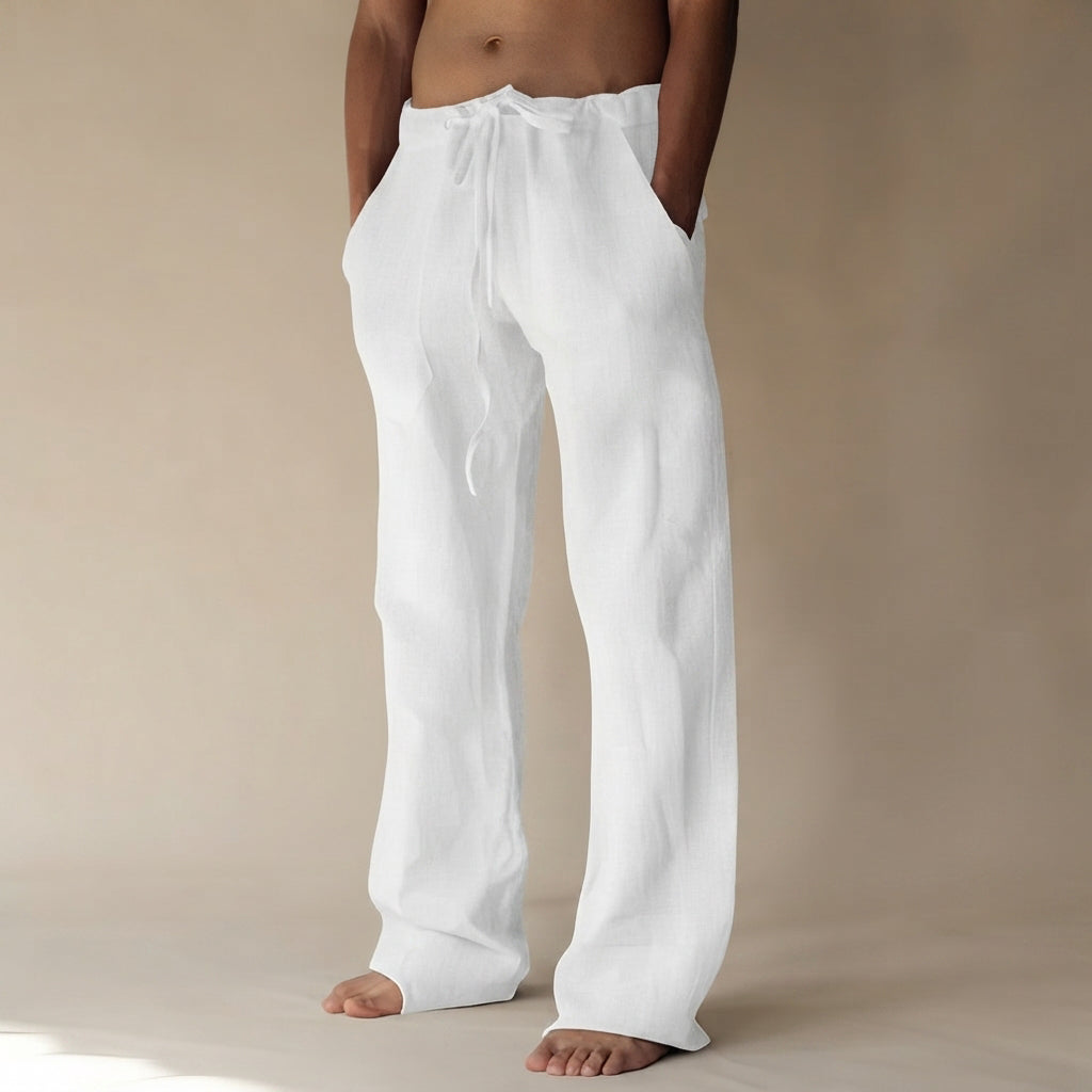 Arthur - Pantalones de pierna ancha para hombre