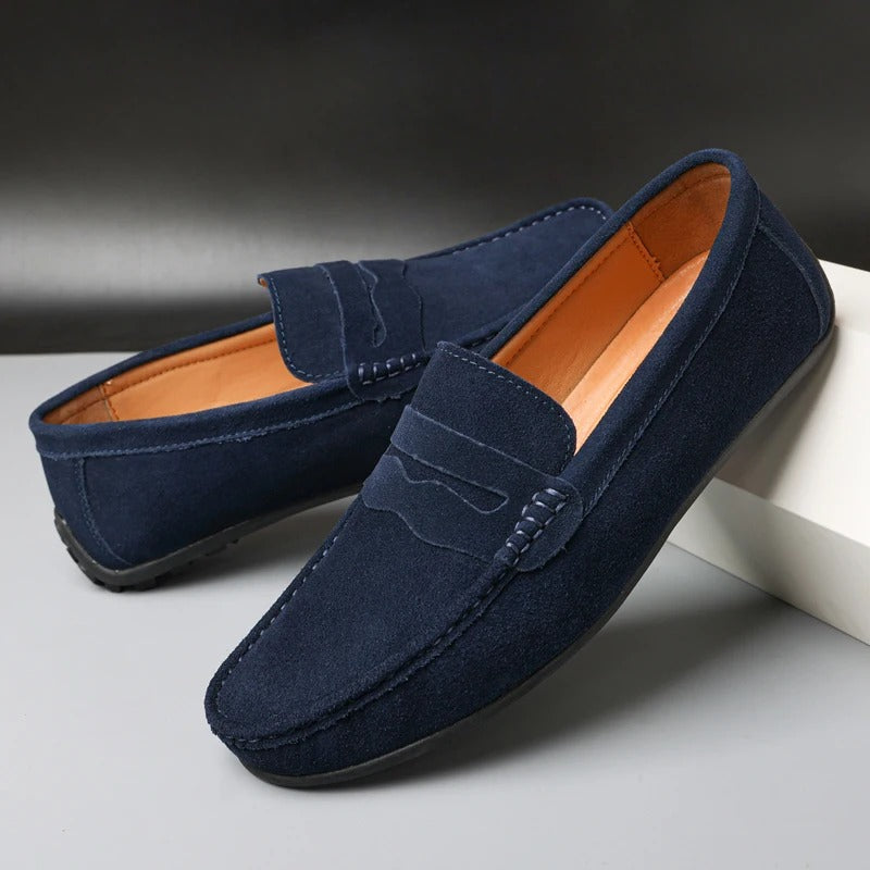 Alex – Mocasines de Gamuza con Estilo Atemporal