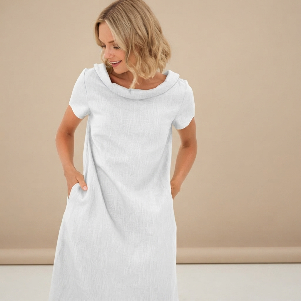 Laurette - Vestido Casual de Corte Suelto