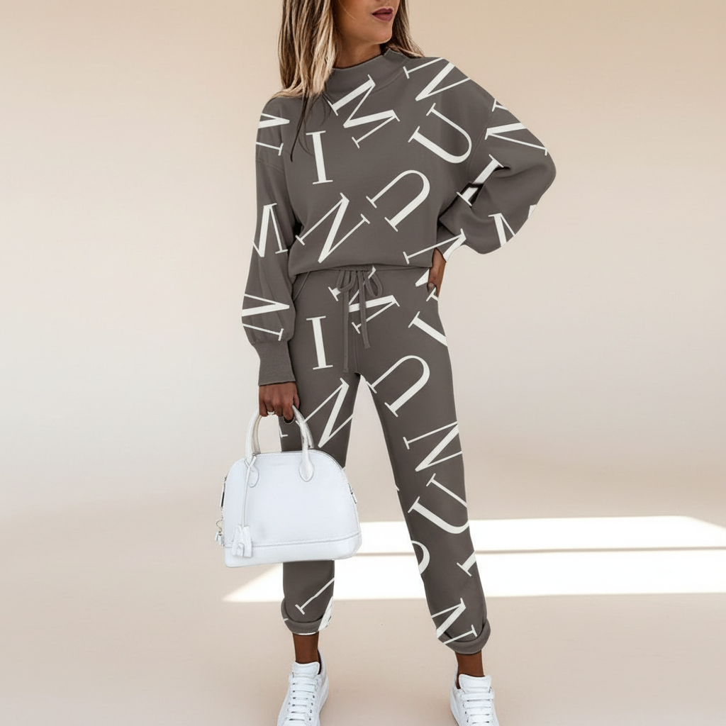 Avenie - Conjunto de Pantalones a la Moda