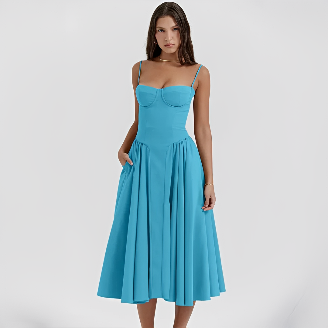 Michaela - Vestido Midi Elegante y Chic