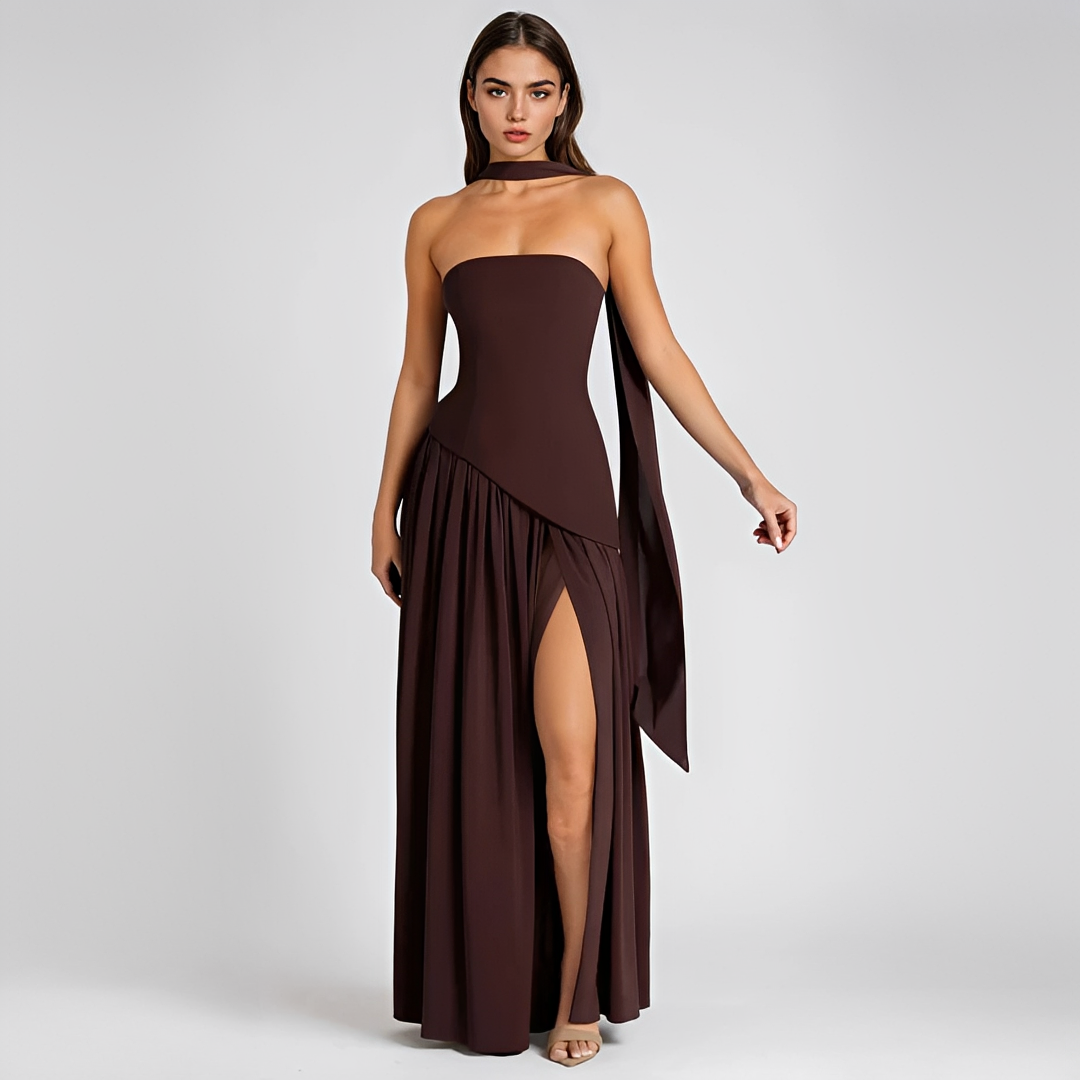 Zadie - Vestido Elegante sin Tirantes