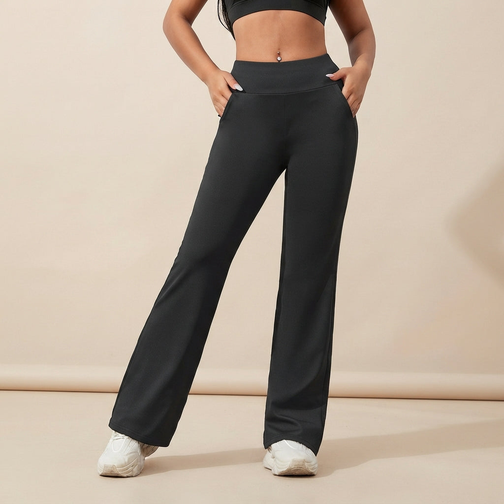 Llian - Pantalones Cómodos de Pierna Ancha