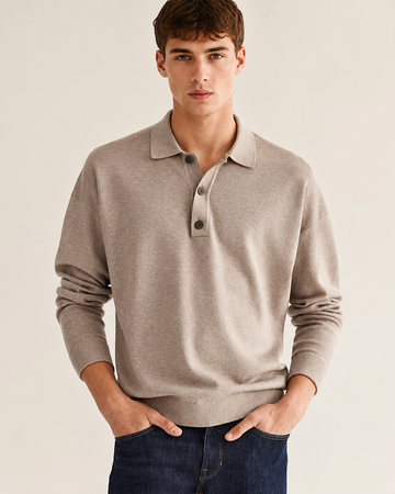 Norbert - Camisa Casual con Cuello