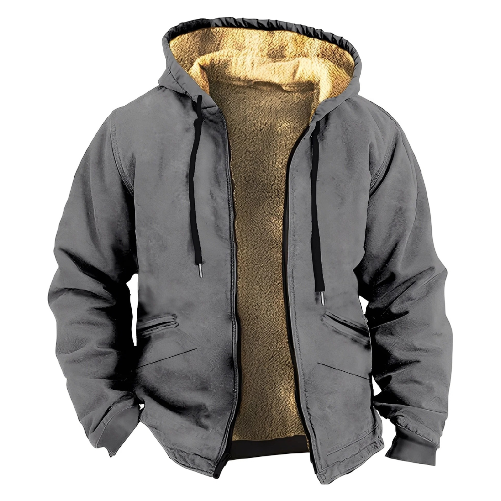 Mervin - Sudadera con capucha cálida y colorida para hombres