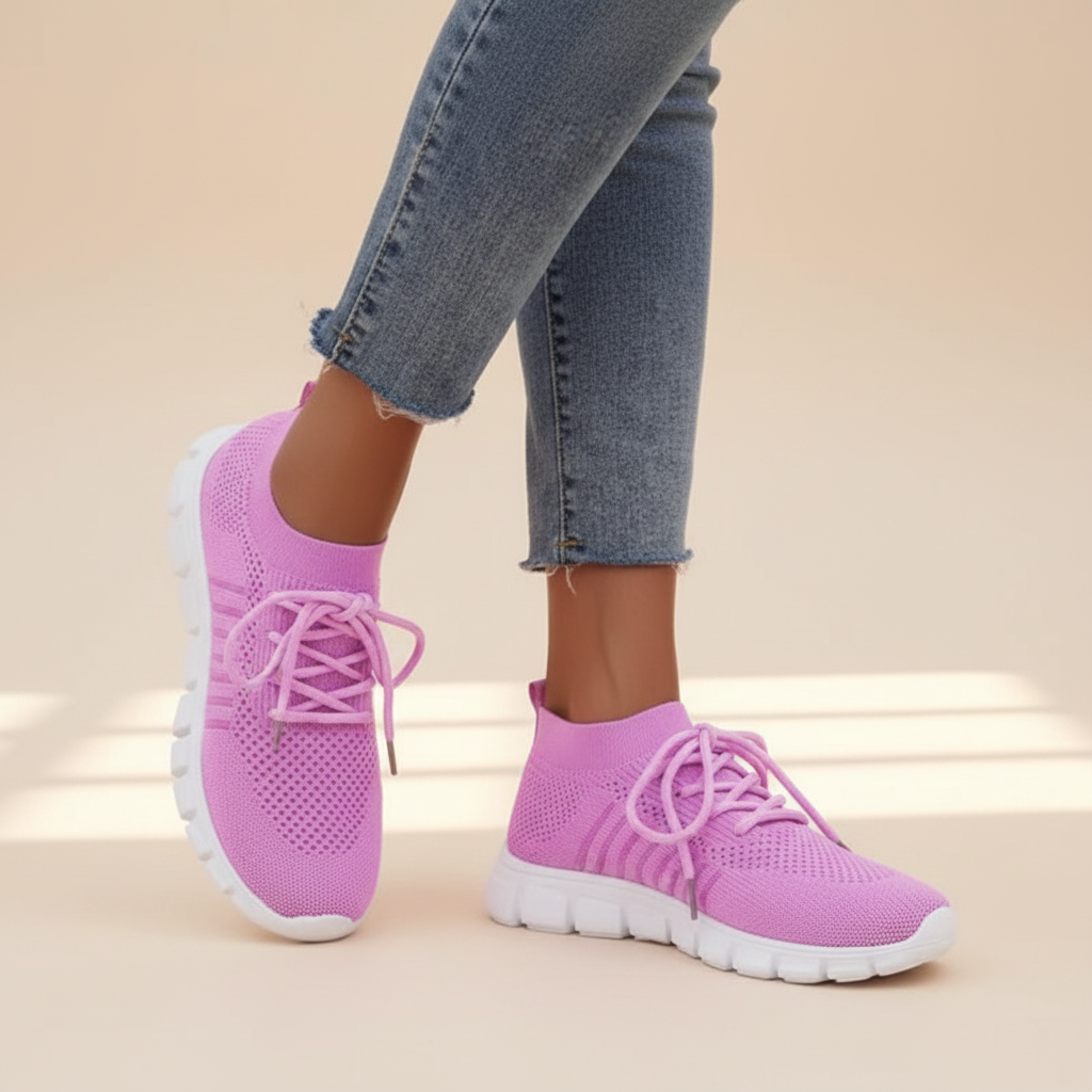 Vicky - Zapatillas Transpirables con Cordones