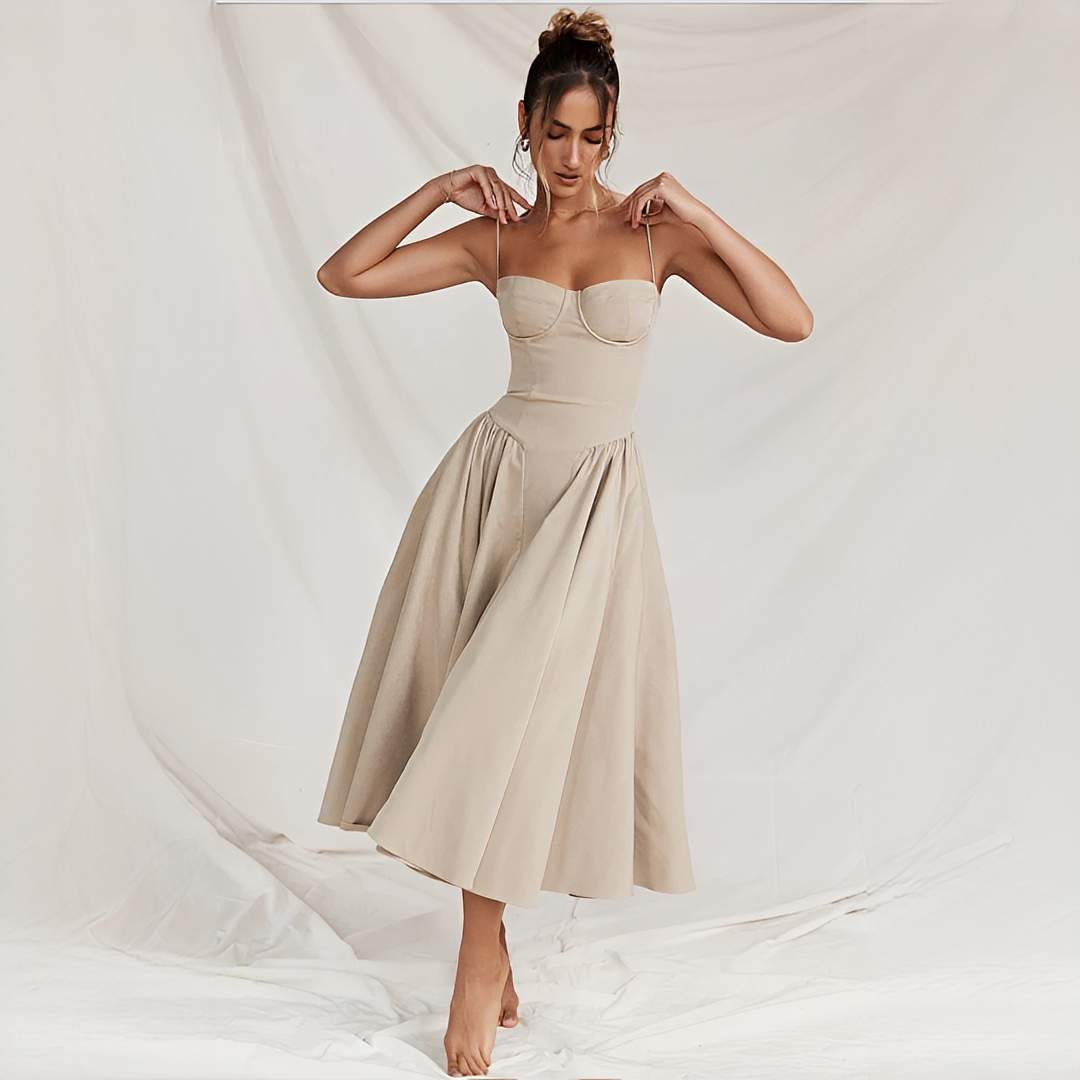 Michaela - Vestido Midi Elegante y Chic
