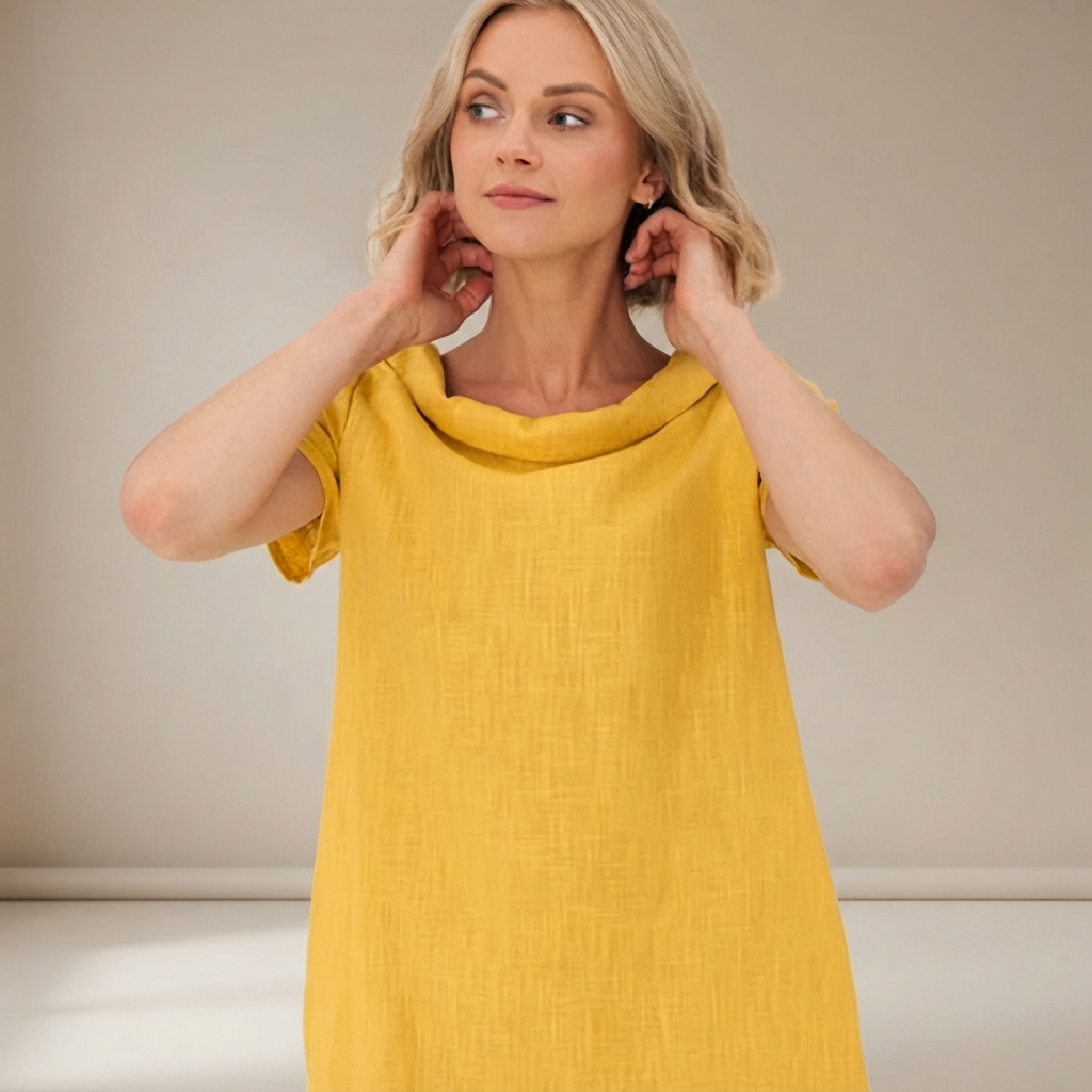 Laurette - Vestido Casual de Corte Suelto