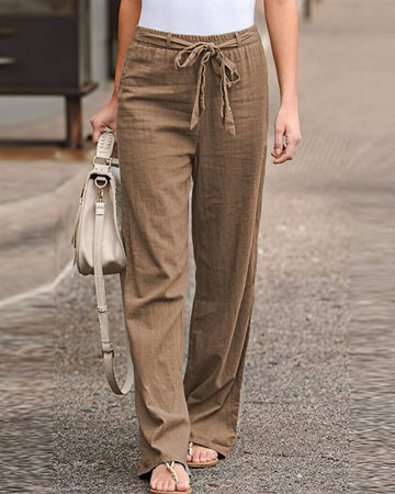 Sarah - Pantalones confortables de corte amplio