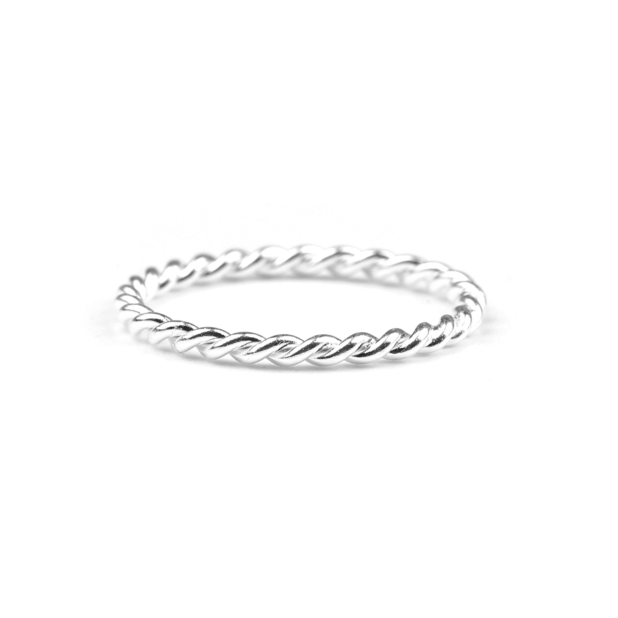 Manon – Anillo trenzado apilable