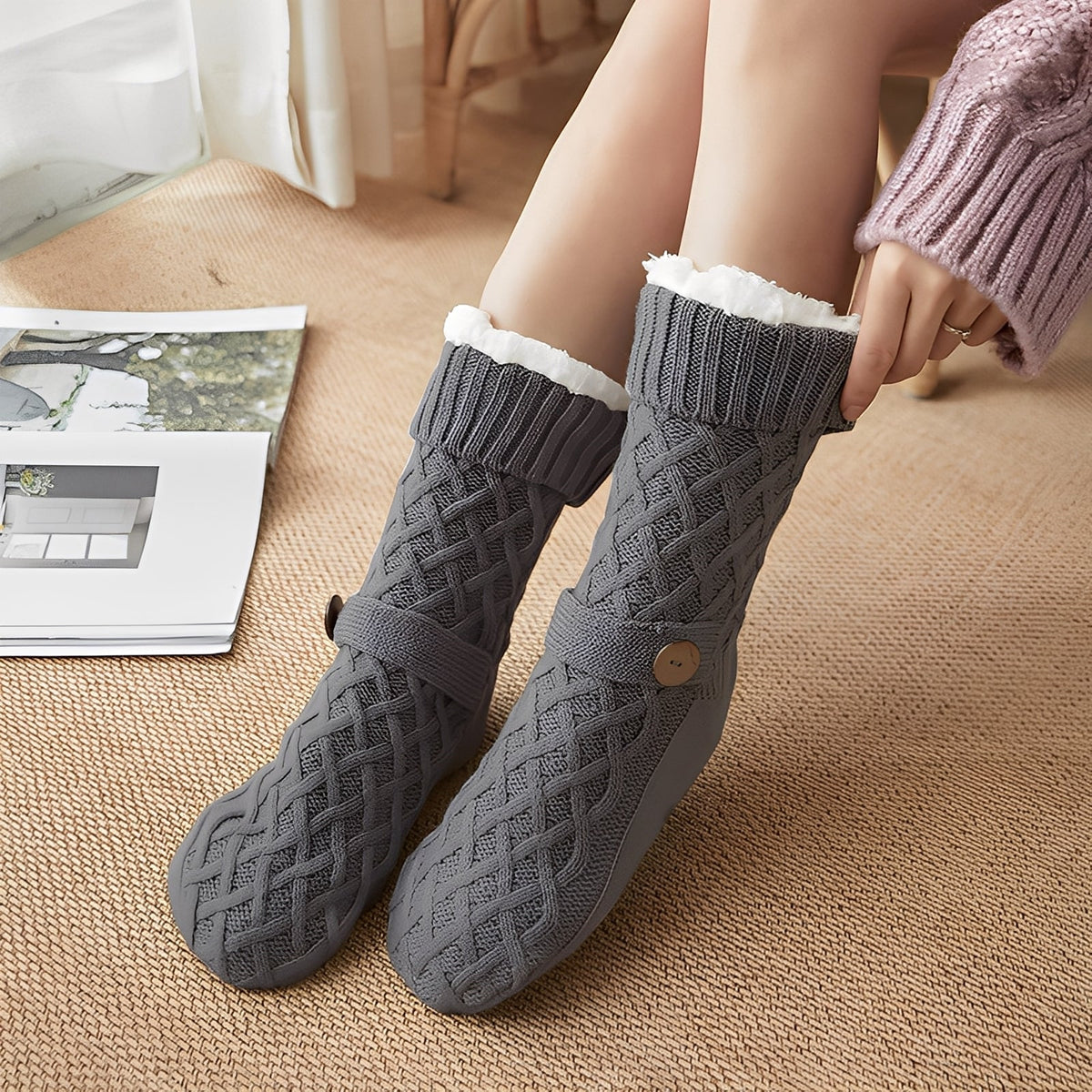 Lavina - Calcetines elegantes y acogedores