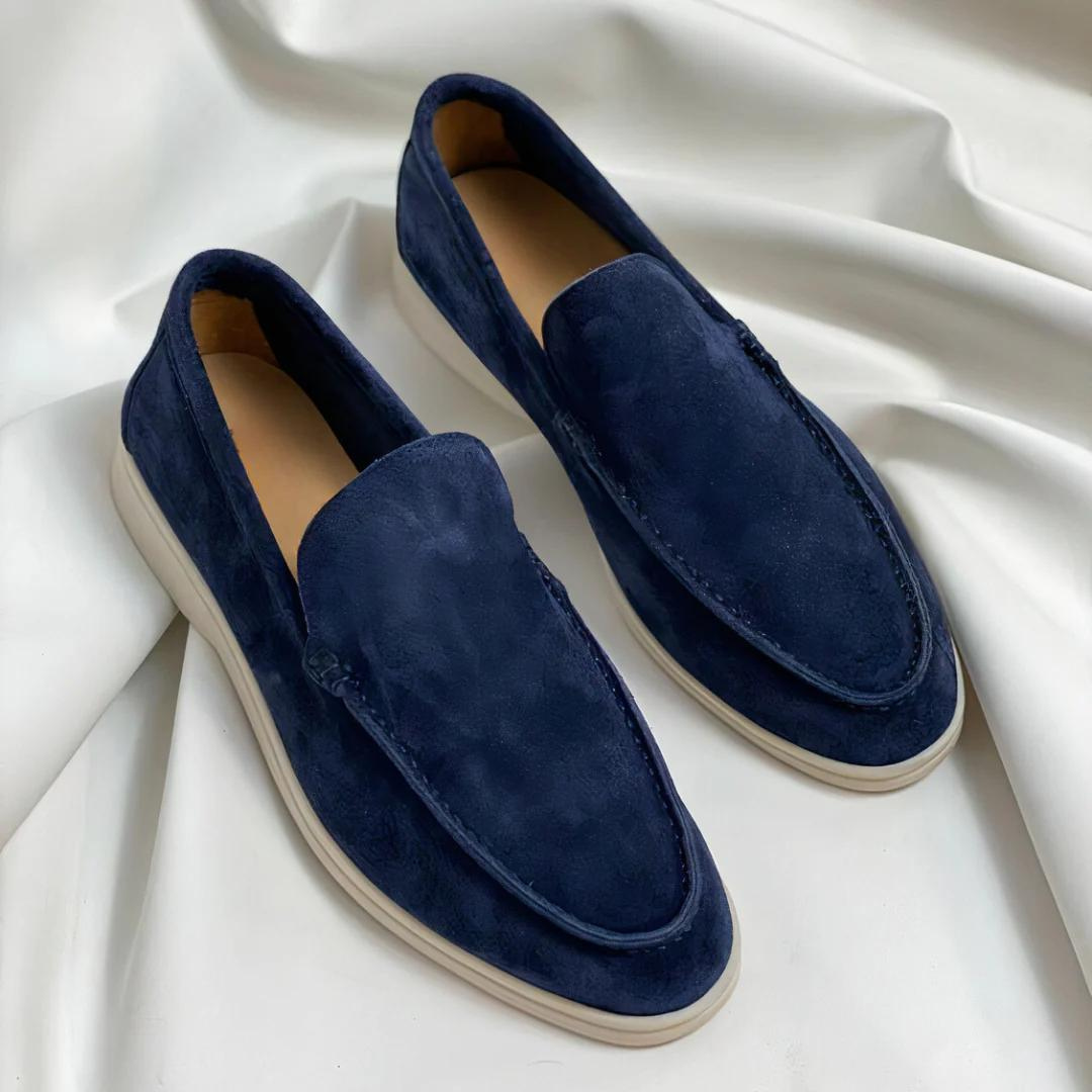 Jad - Cómodos Mocasines de Gamuza para Hombres