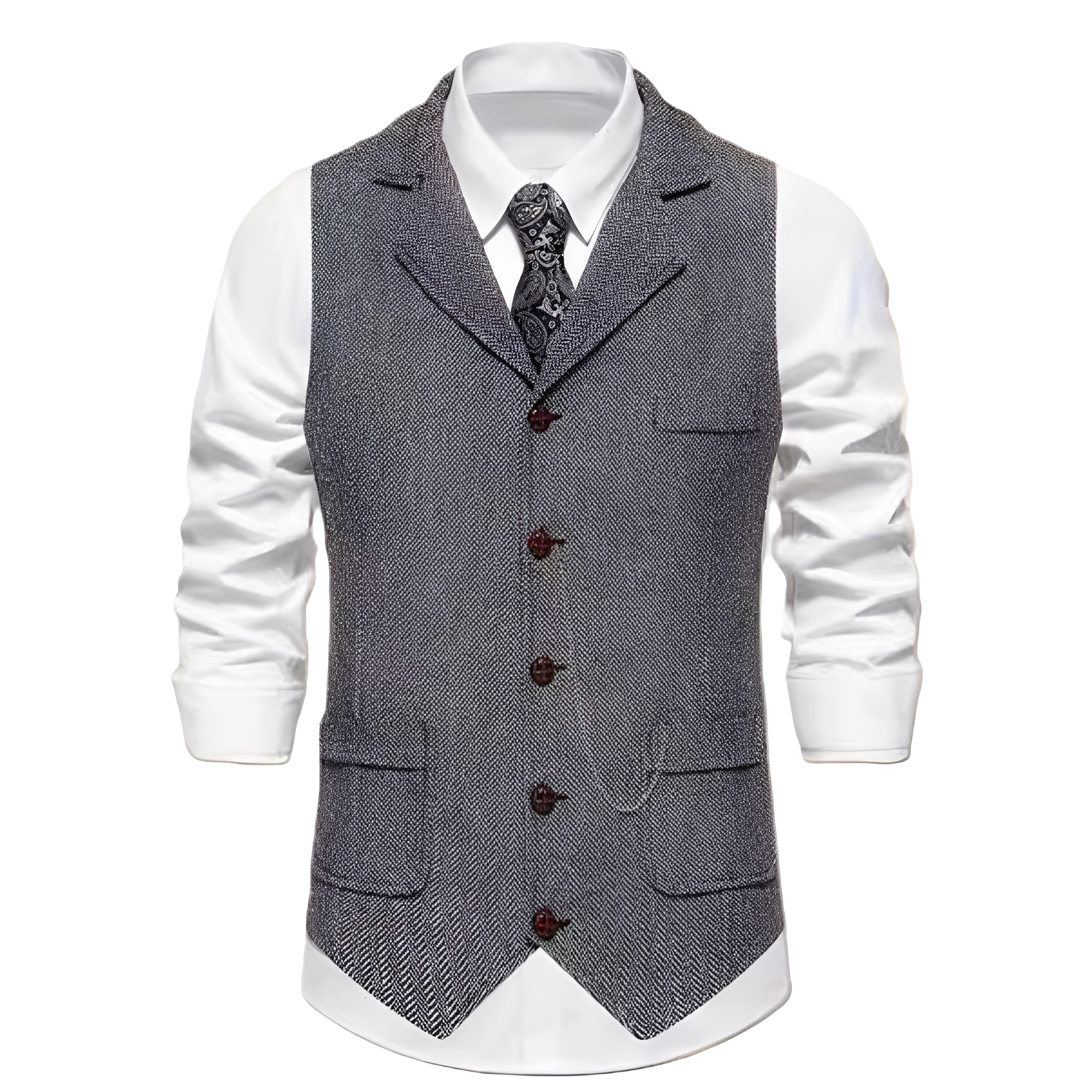 Luther - Chaleco casual atemporal