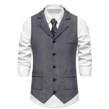 Luther - Chaleco casual atemporal