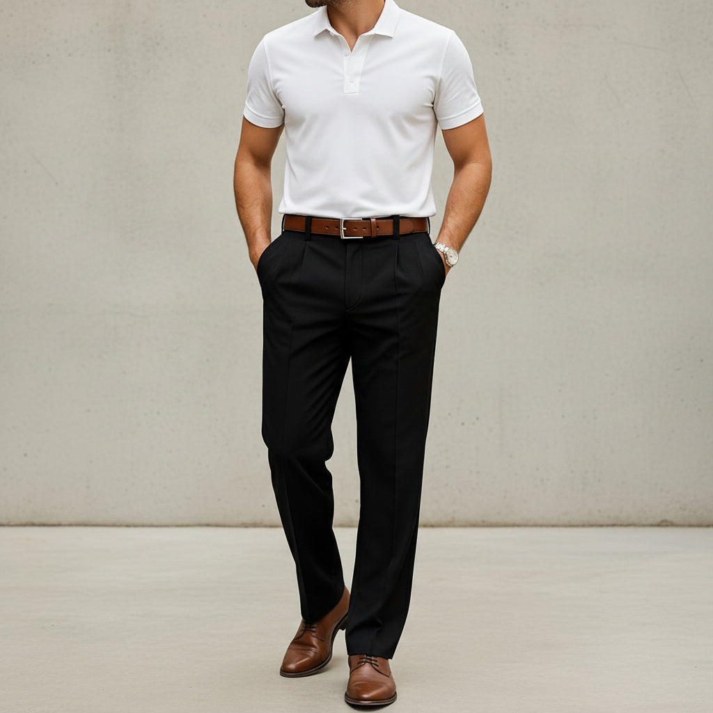 Brandon - Pantalones Rectos Formales