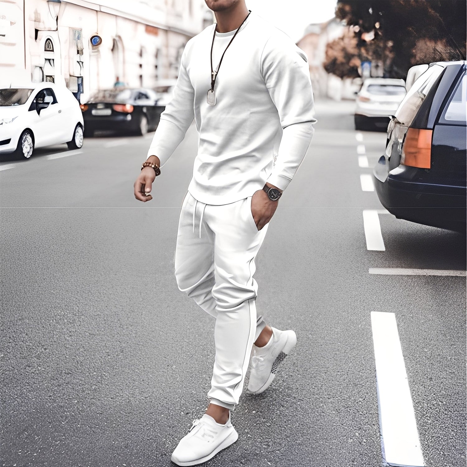Dwayne - Conjunto de pantalones de estilo moderno