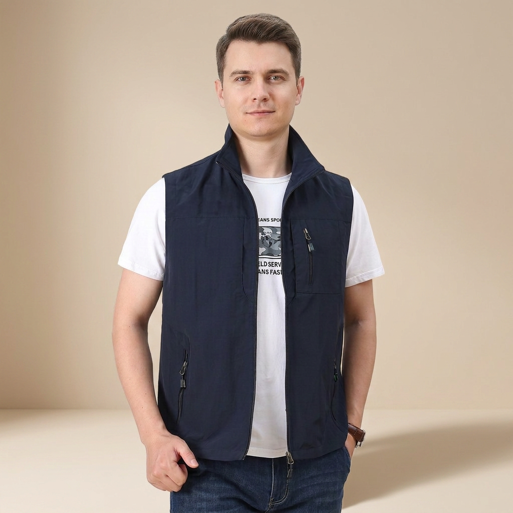 Leonard - Chaleco Casual y Ligero