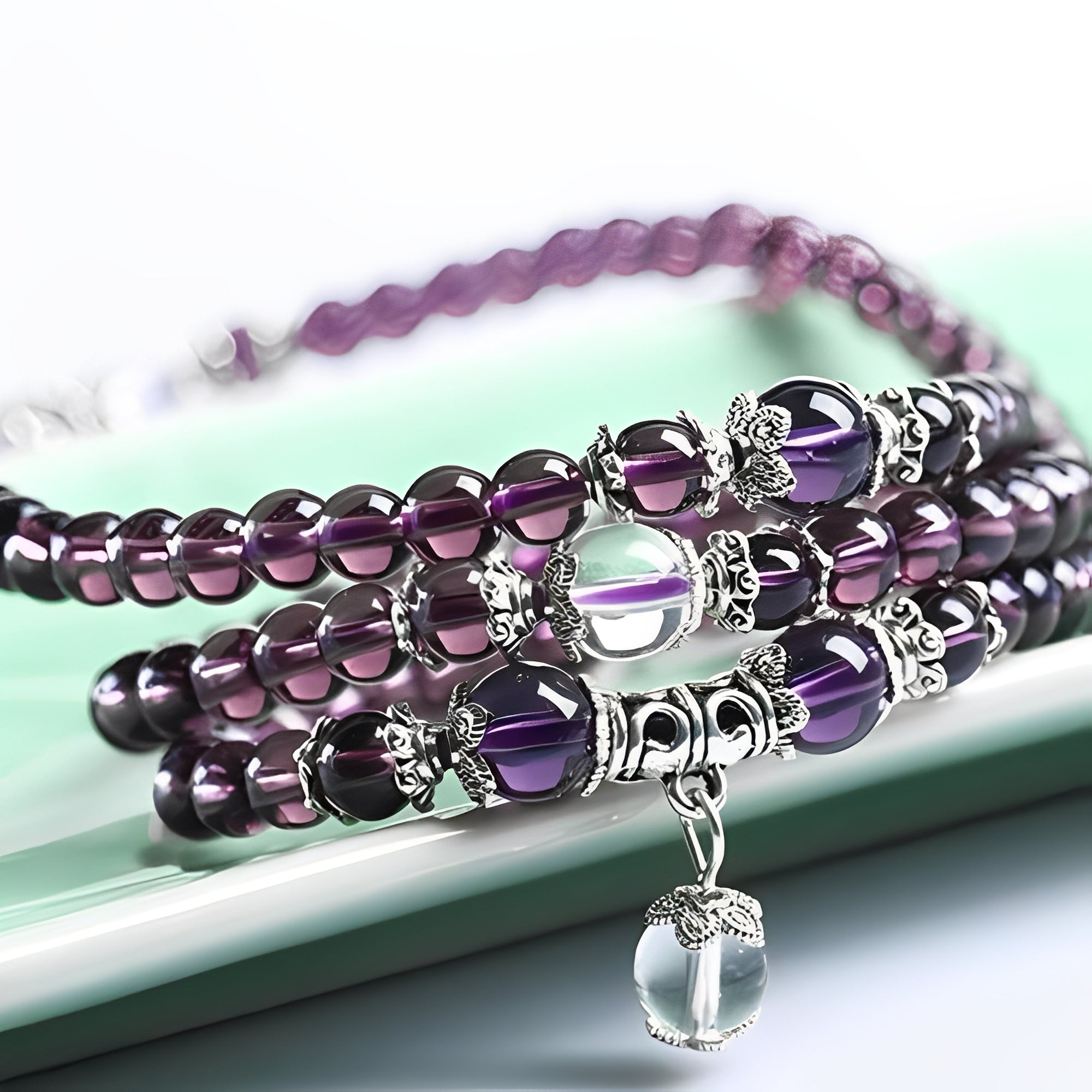 Mia – Pulsera y collar espiritual de amatista