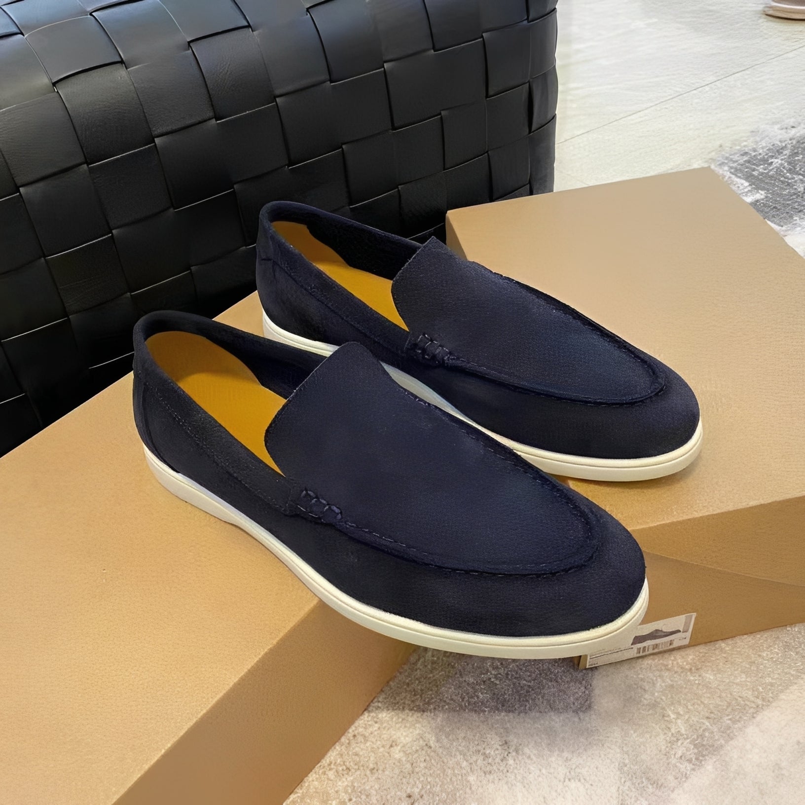 Lester - Mocasines modernos para hombre, ideales para el verano