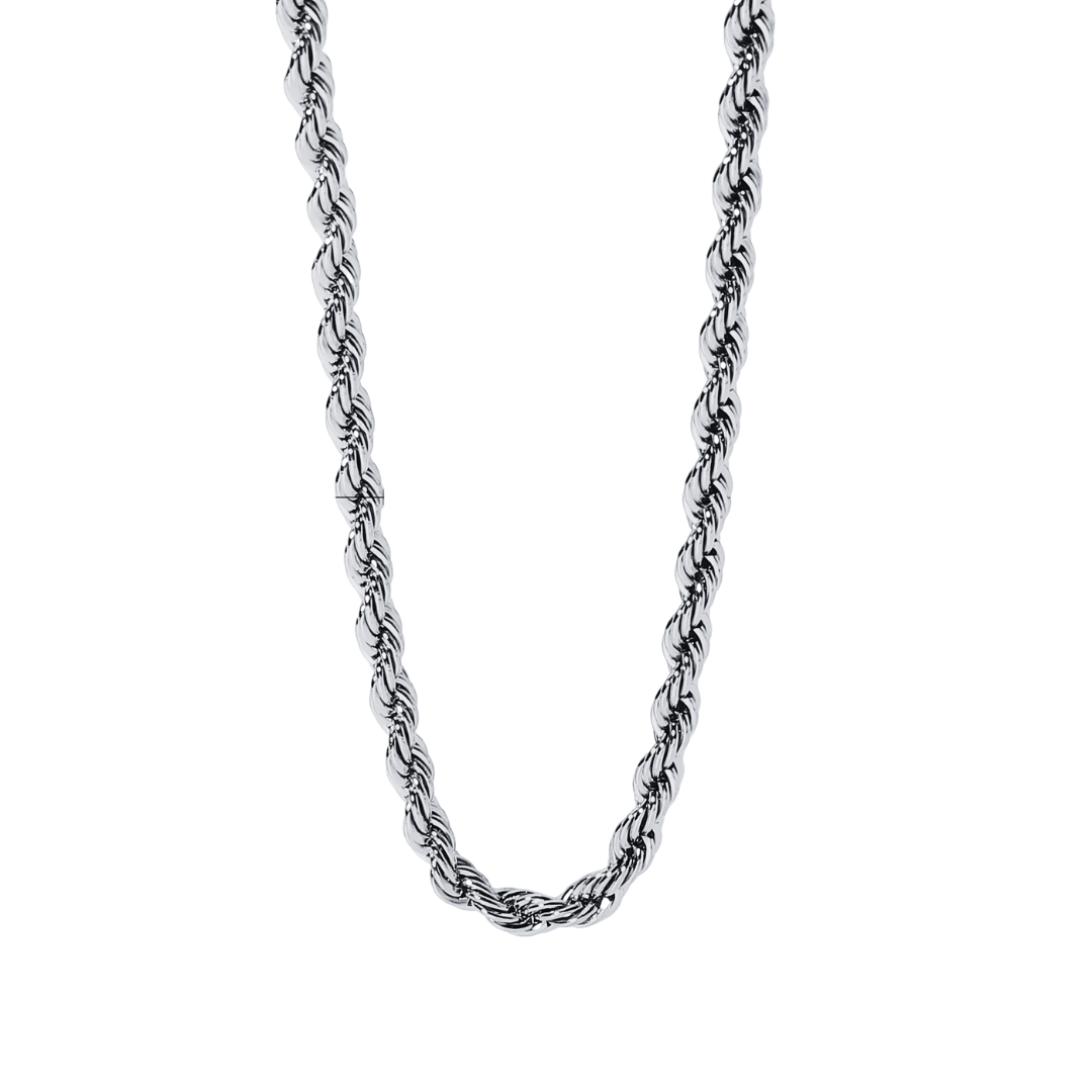 Isla – Collar de cadena ondulada con efecto retorcido