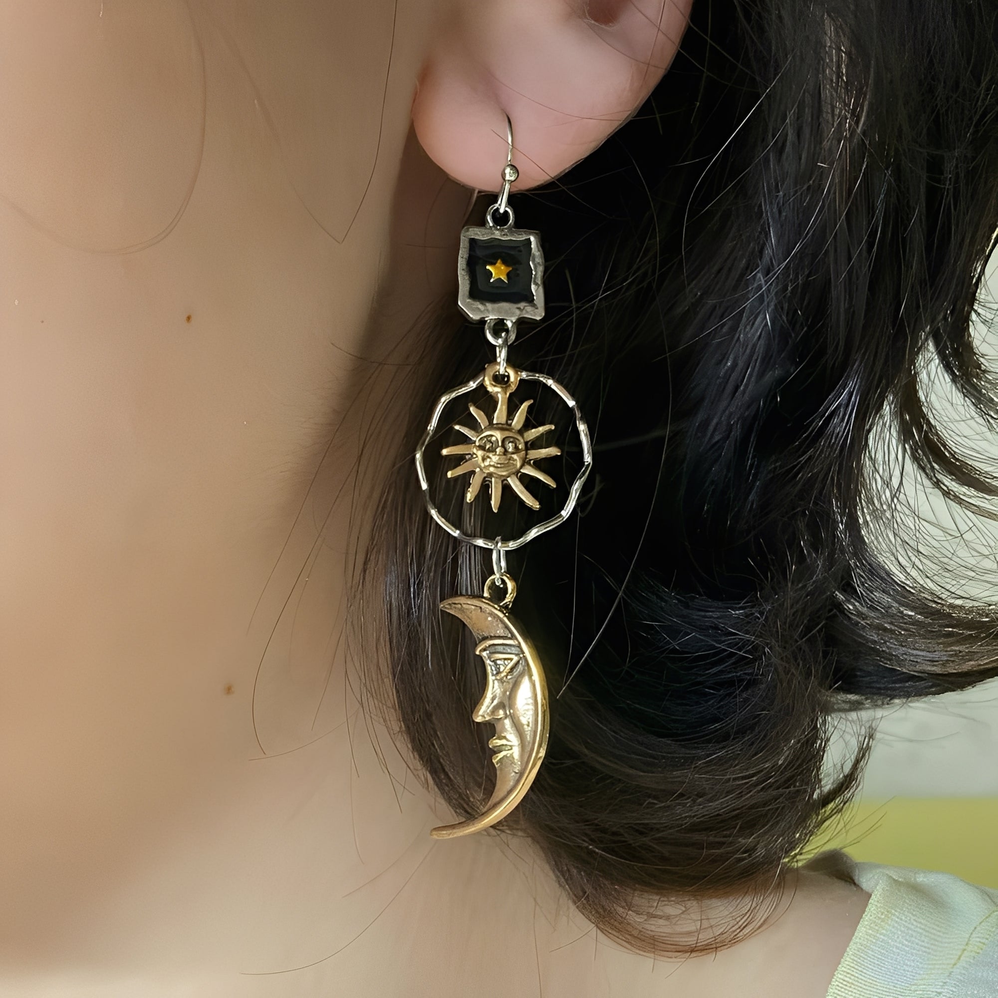 Janna – Pendientes sol y luna