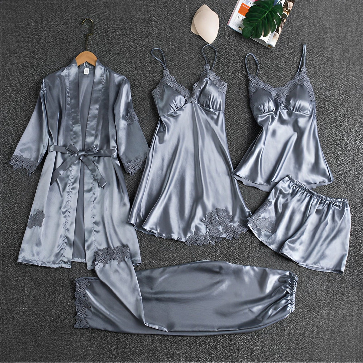 Roxy – Conjunto de pijama elegante y seductor para mujeres