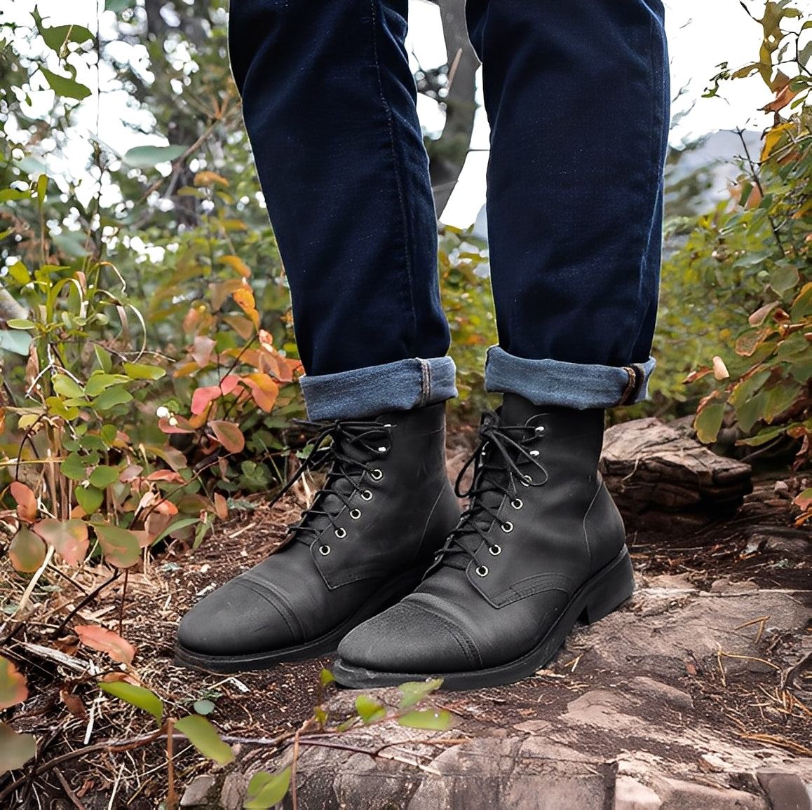 Garrick - Botas vintage robustas