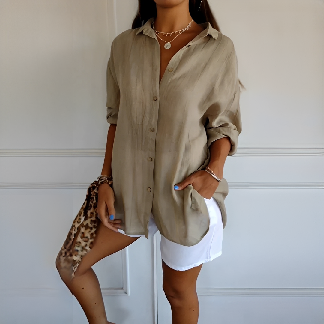 Shanelle - Blusa de verano elegante para mujer