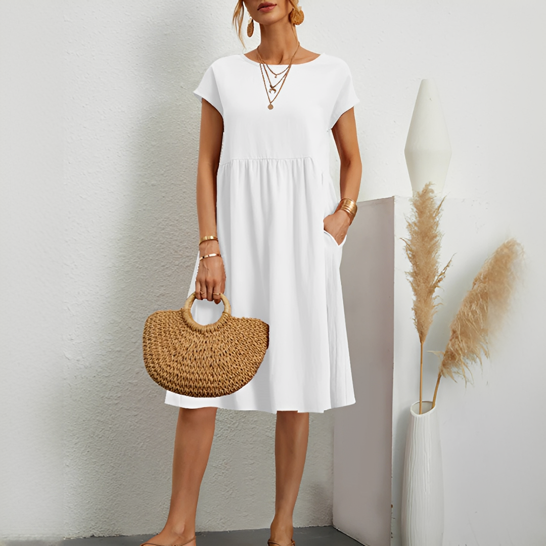 Evalyn - Vestido Midi Elegante