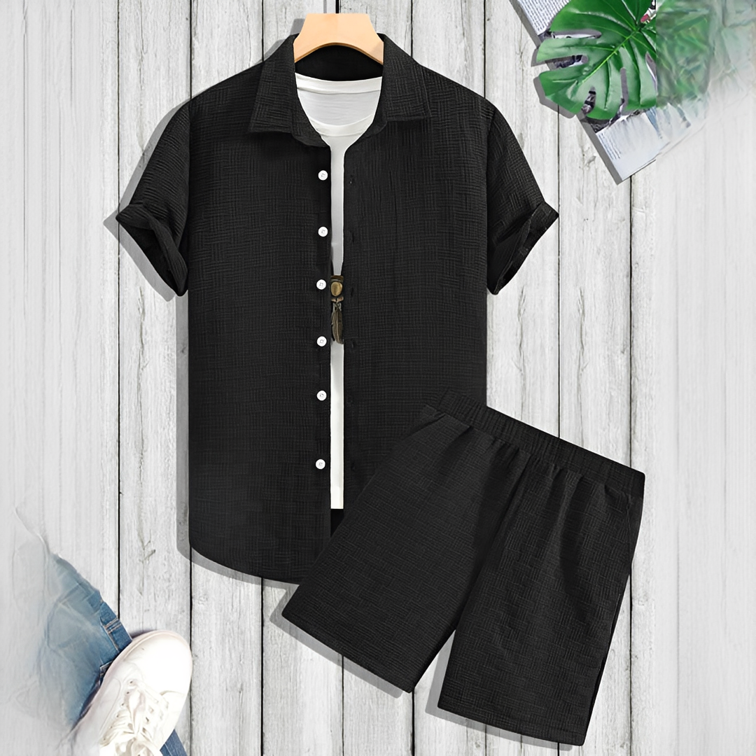 Reymark - Conjunto de moda de verano 2 piezas para hombre