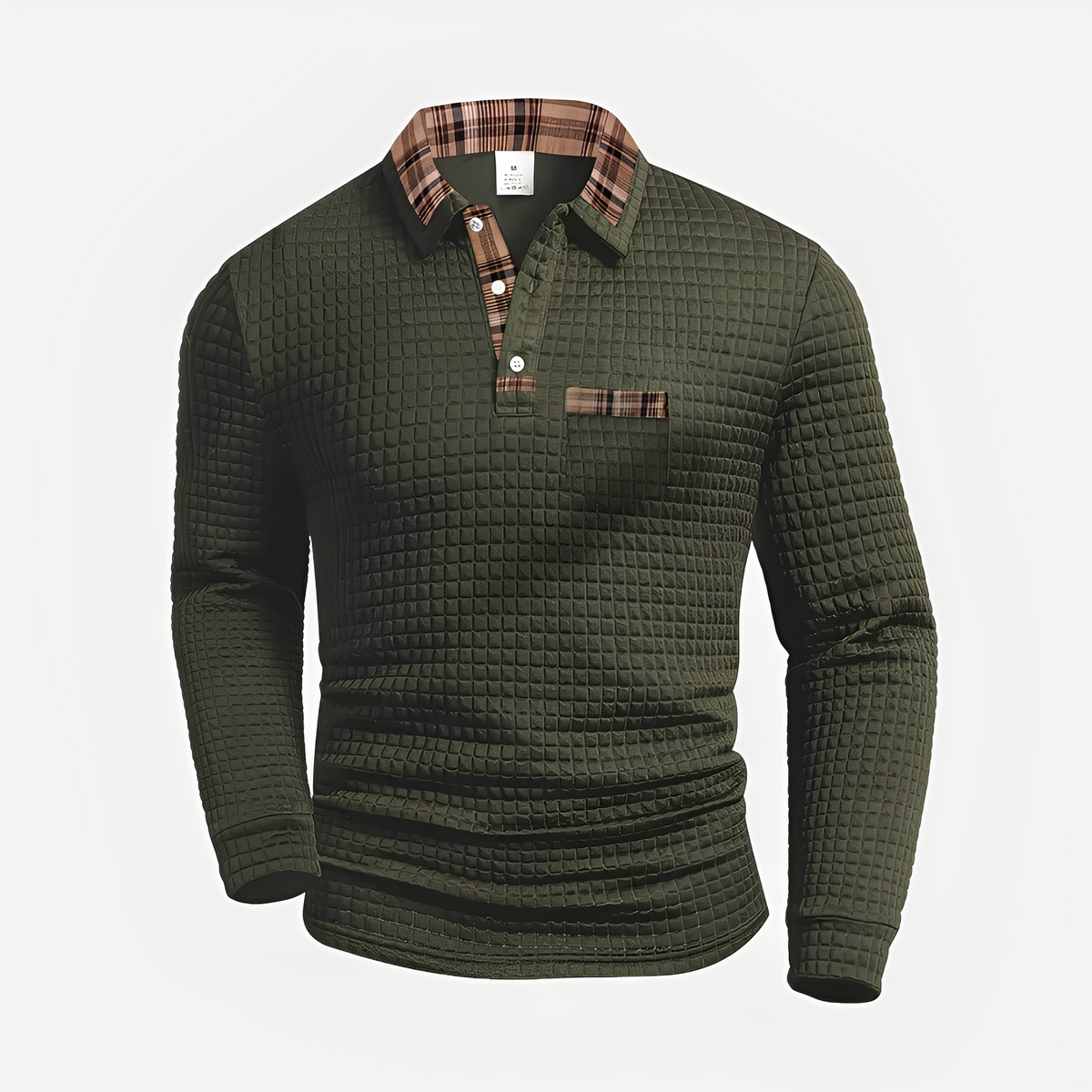Morris - Camiseta de manga larga acogedora