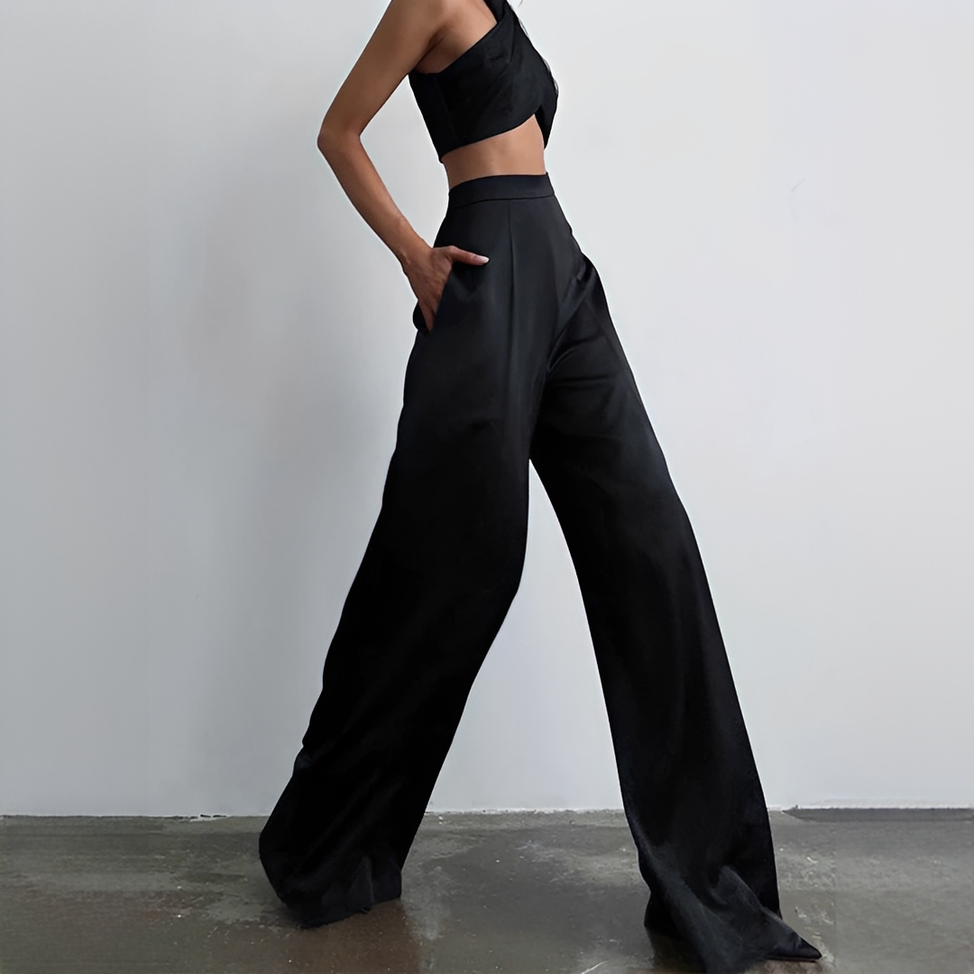 Madison - Pantalones pierna ancha