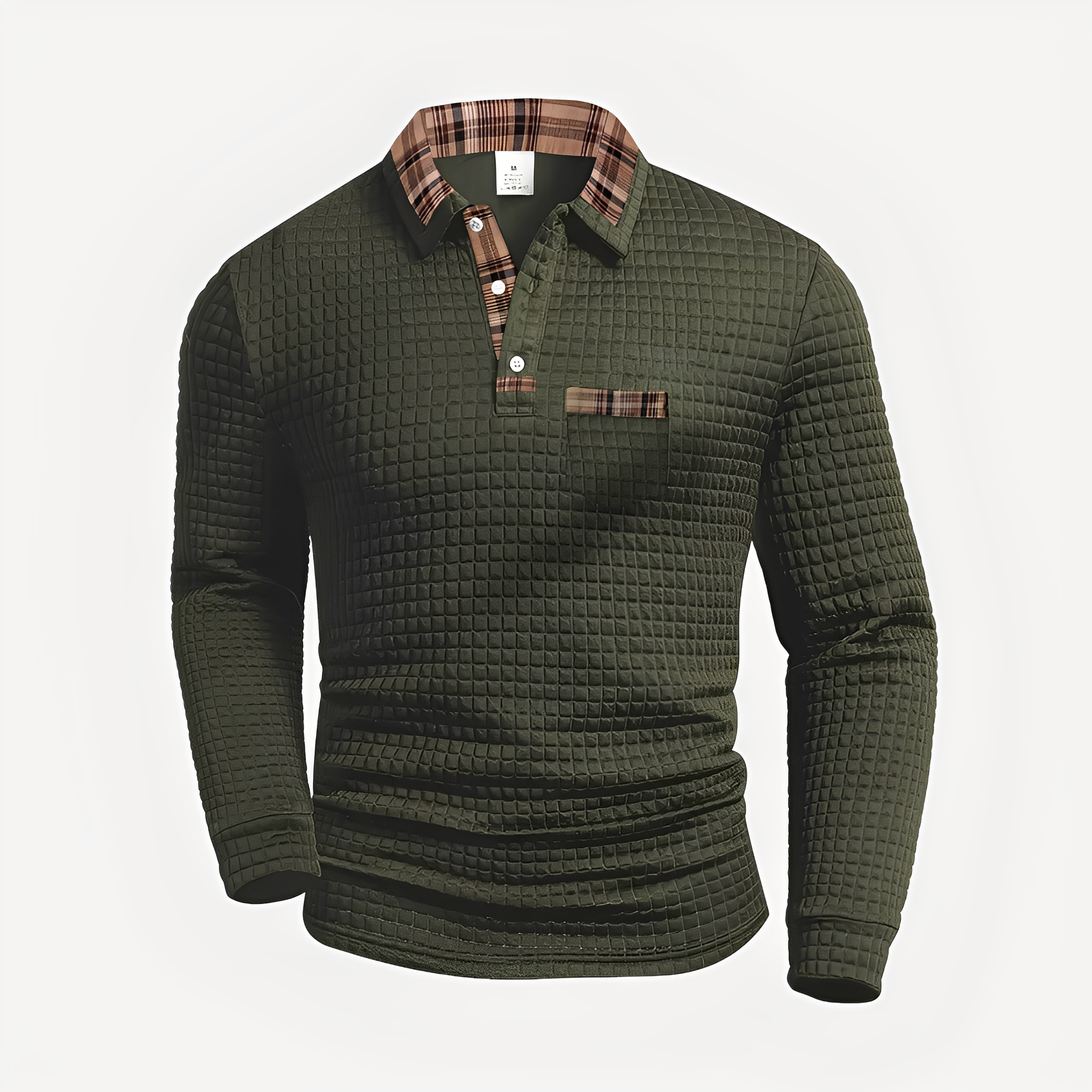 Morris - Polo elegante de manga larga