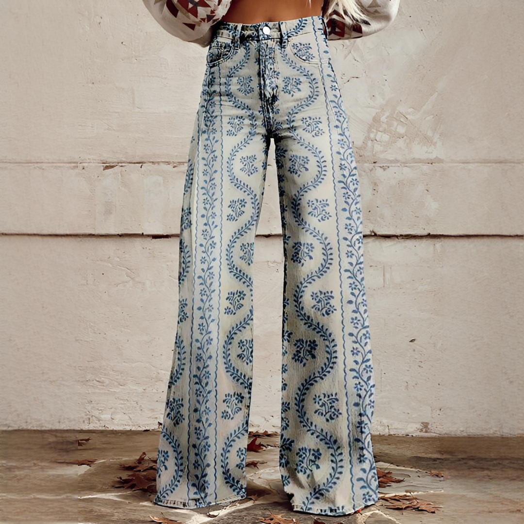 Shannon - Pantalones Anchos y Elegantes