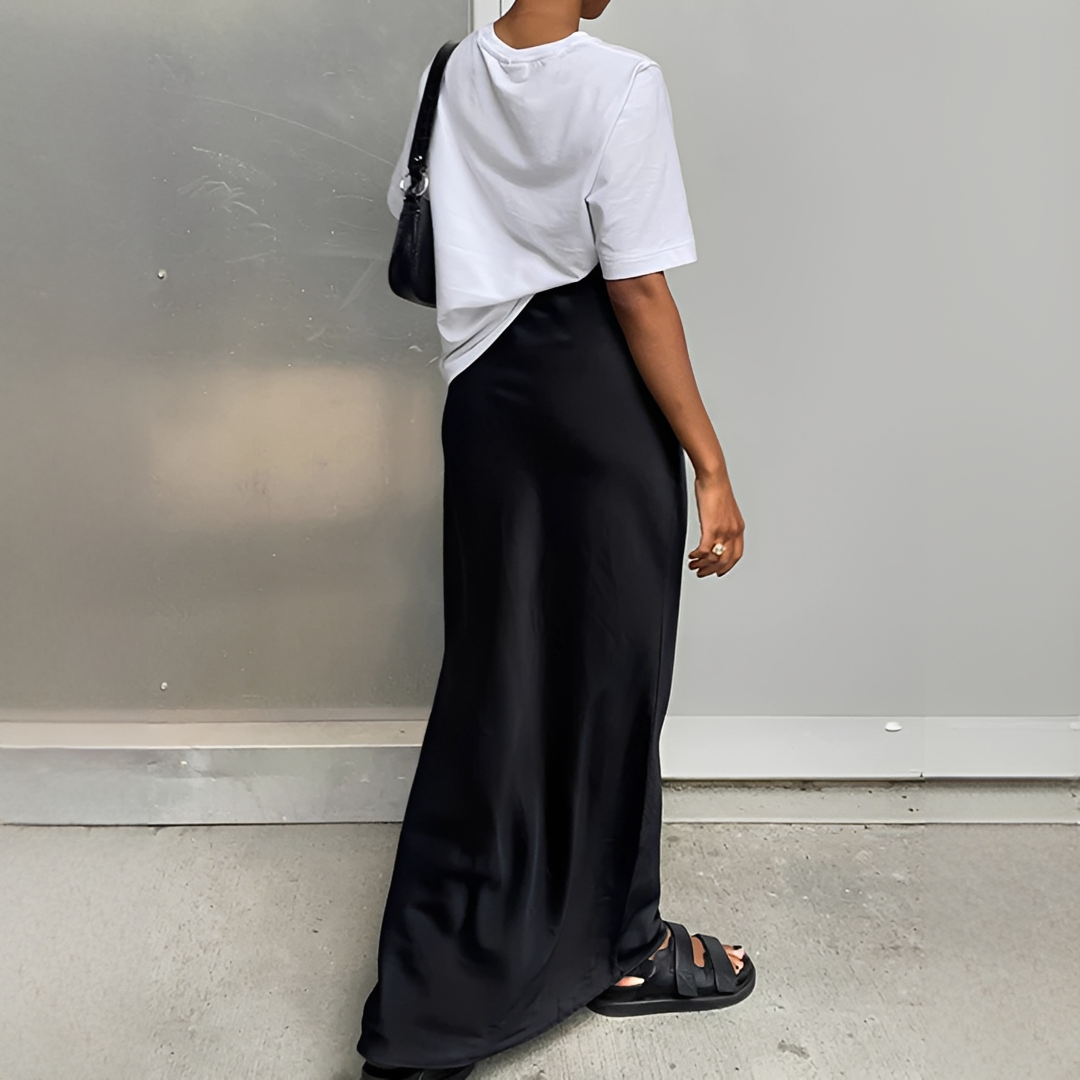 Malou - Falda maxi utilitaria