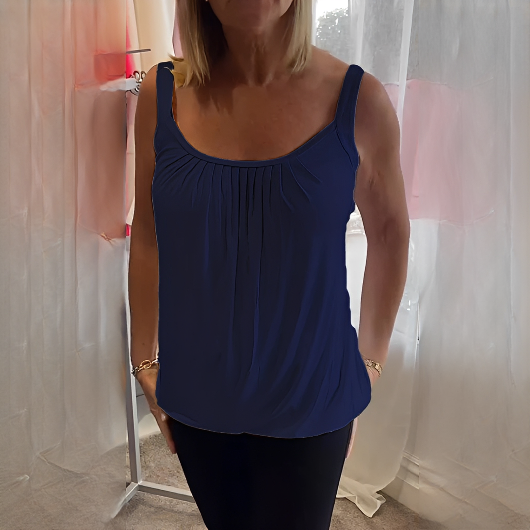 Catlyn - Top Sin Mangas Casual