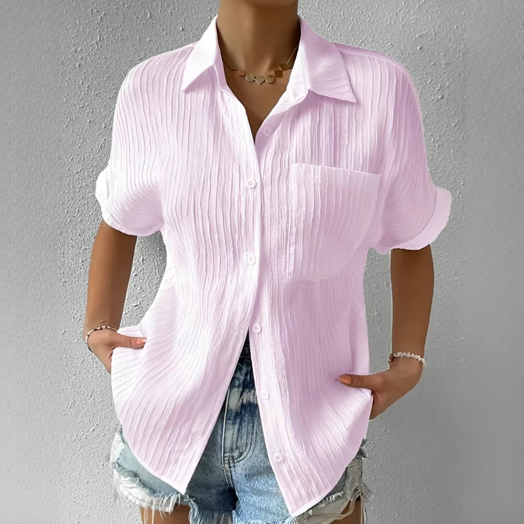 Jaime - Camisa de Manga Corta Casual