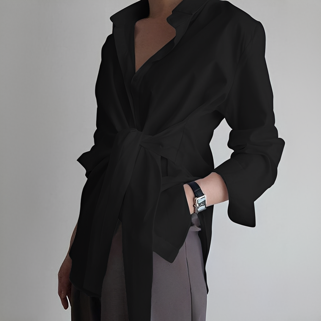 Jasmina - Camisa a la moda de manga larga