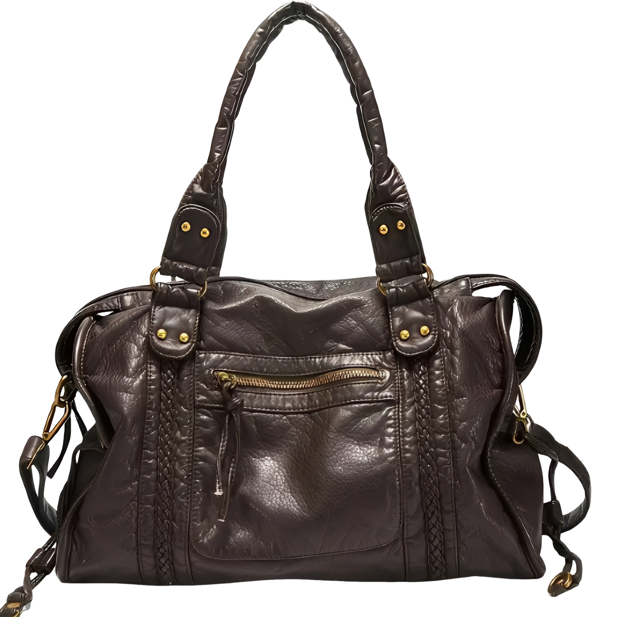 Hollie - Bolso casual con cremallera para mujer