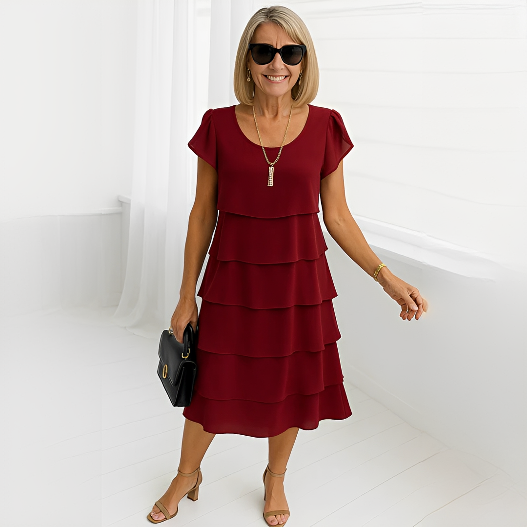 Keren - Vestido midi elegante