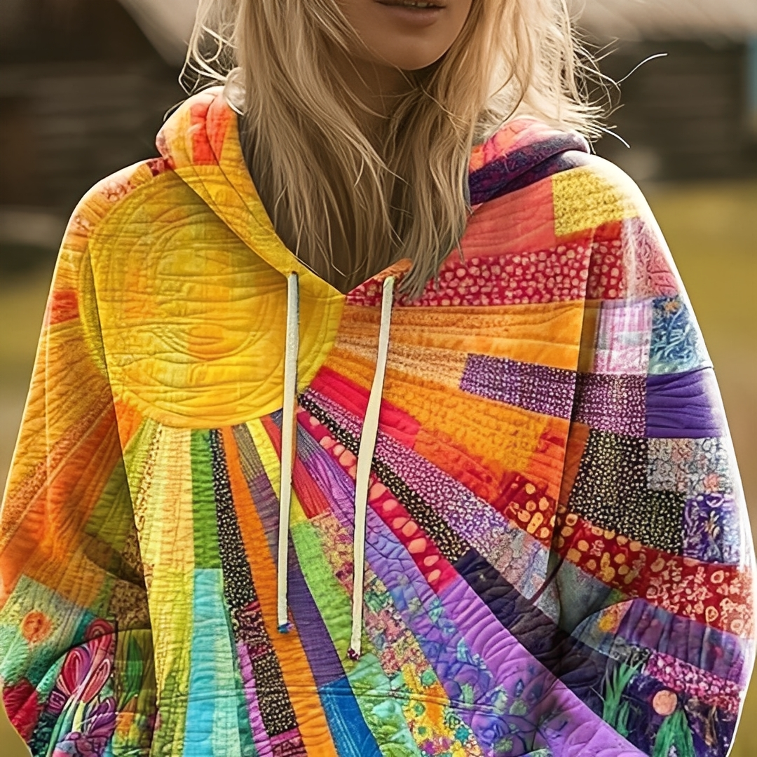 Anjannete - Sudadera con capucha elegante para damas