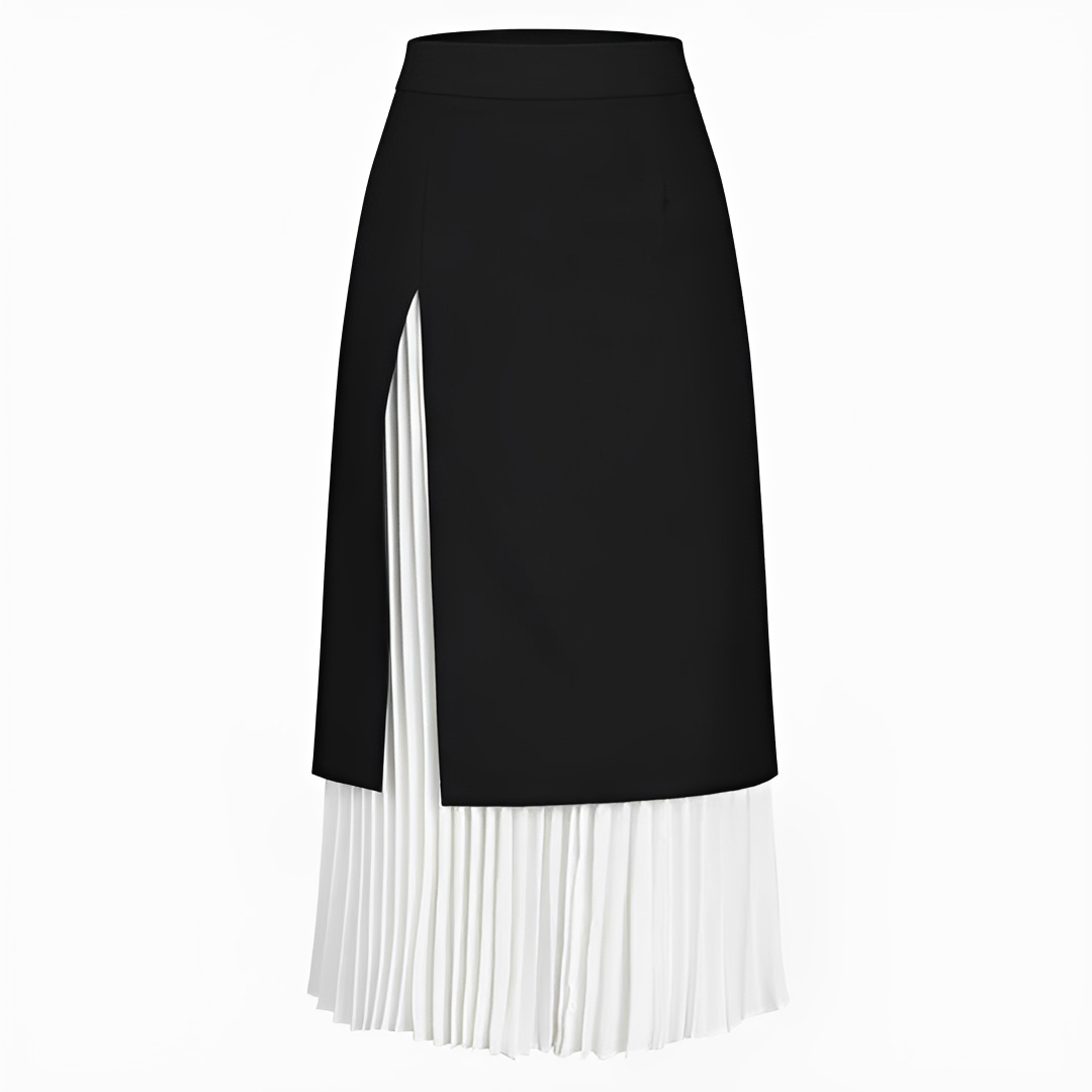 Verna - Falda larga plisada y elegante