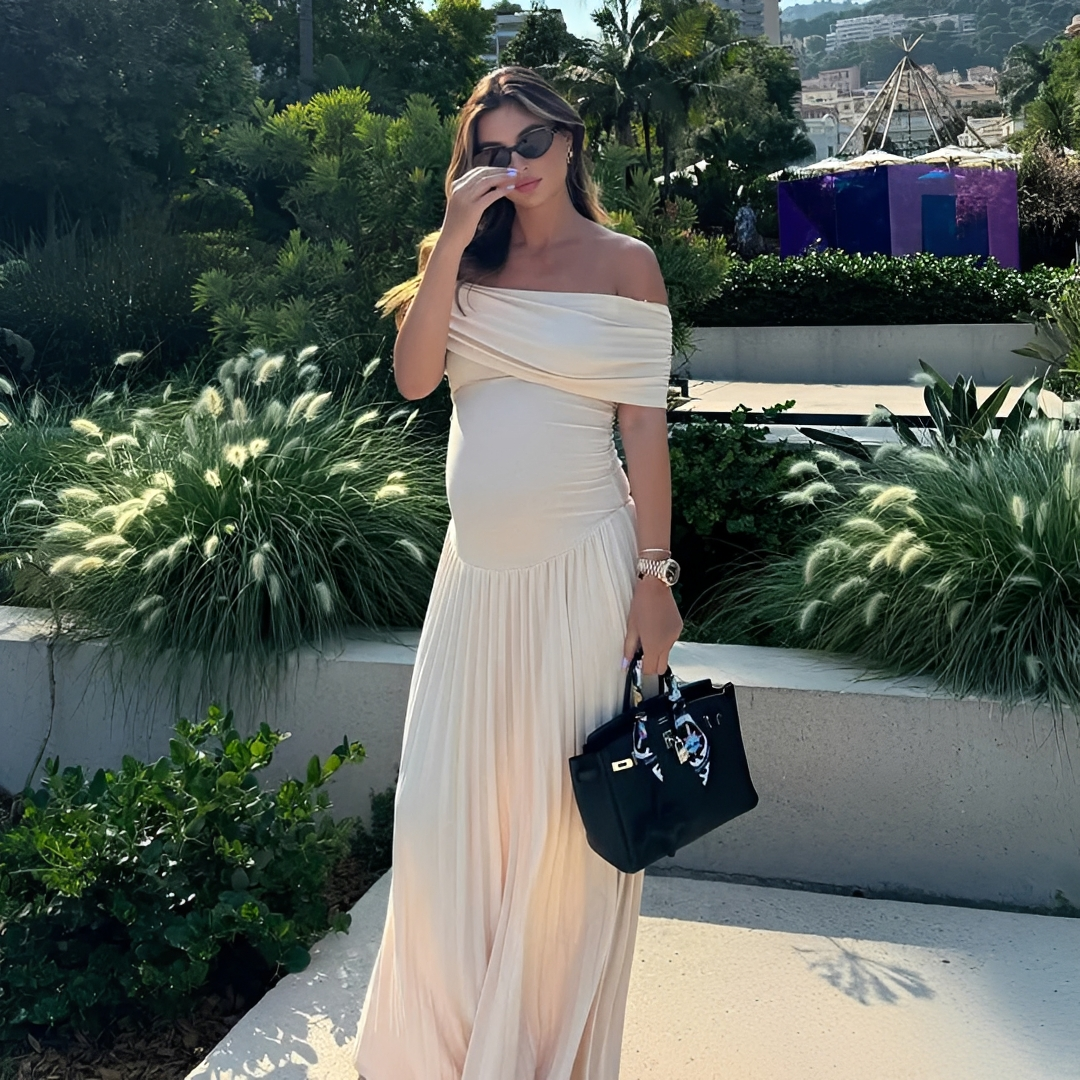 Effie - Elegante Vestido Maxi con Top de Tubo