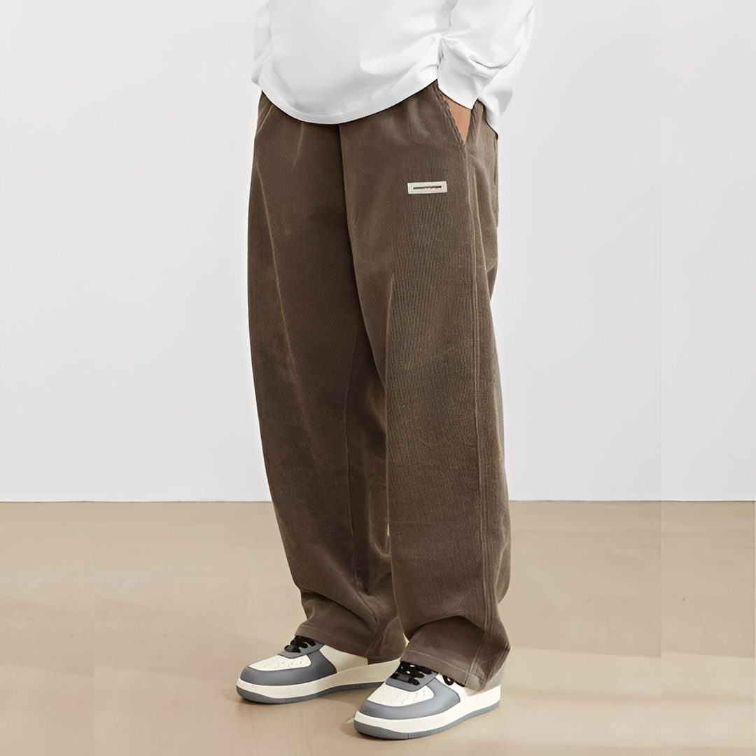 Dally - Pantalones de corte holgado en estilo moderno para hombres