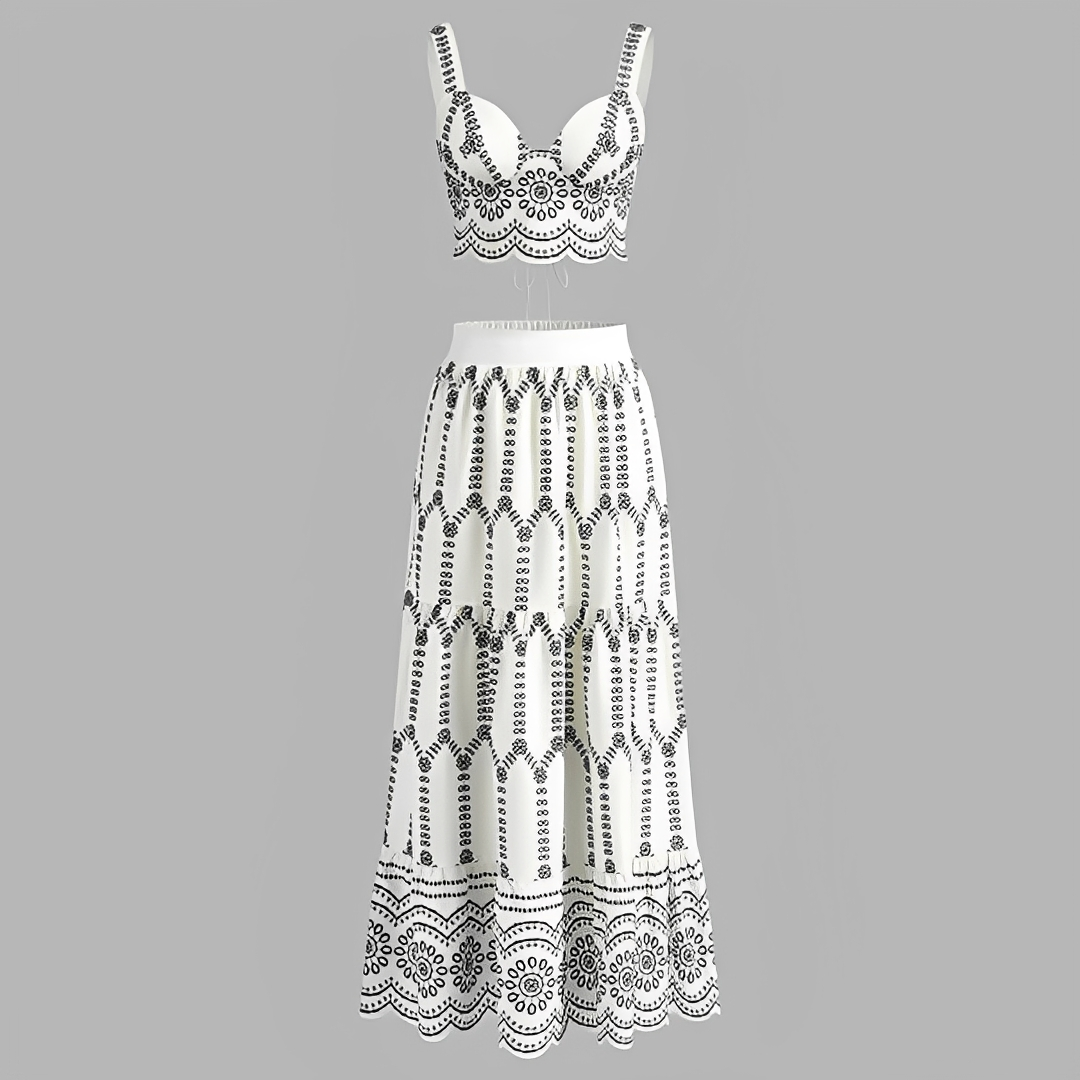 Melisa - Conjunto de dos piezas elegante