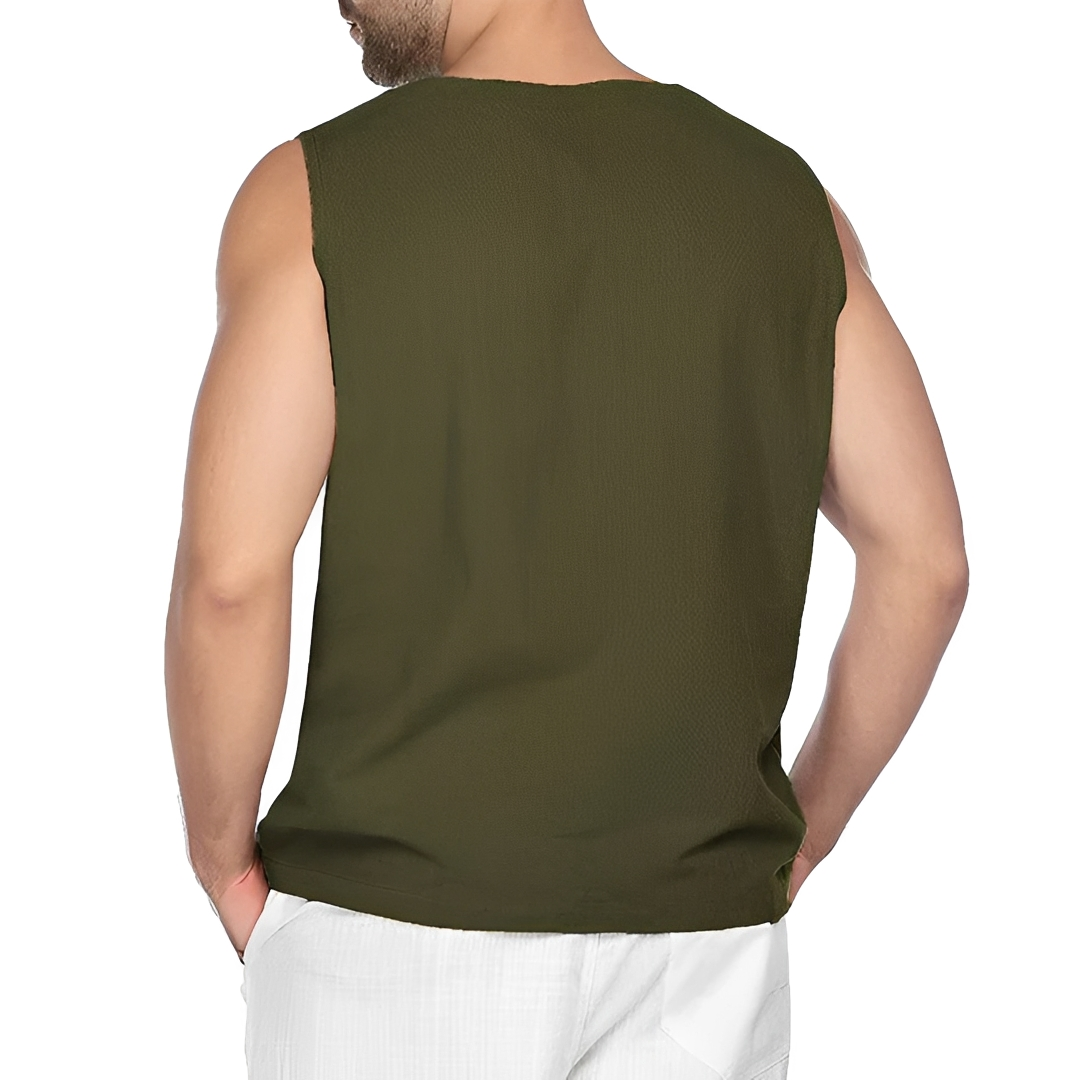 Junziem - Camisa ligera y moderna de verano para hombre