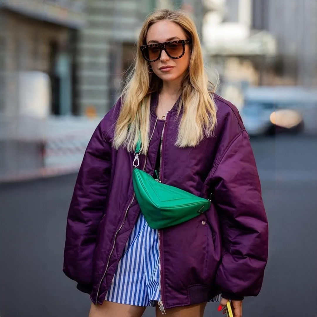 Vanessa - Chaqueta oversize acogedora