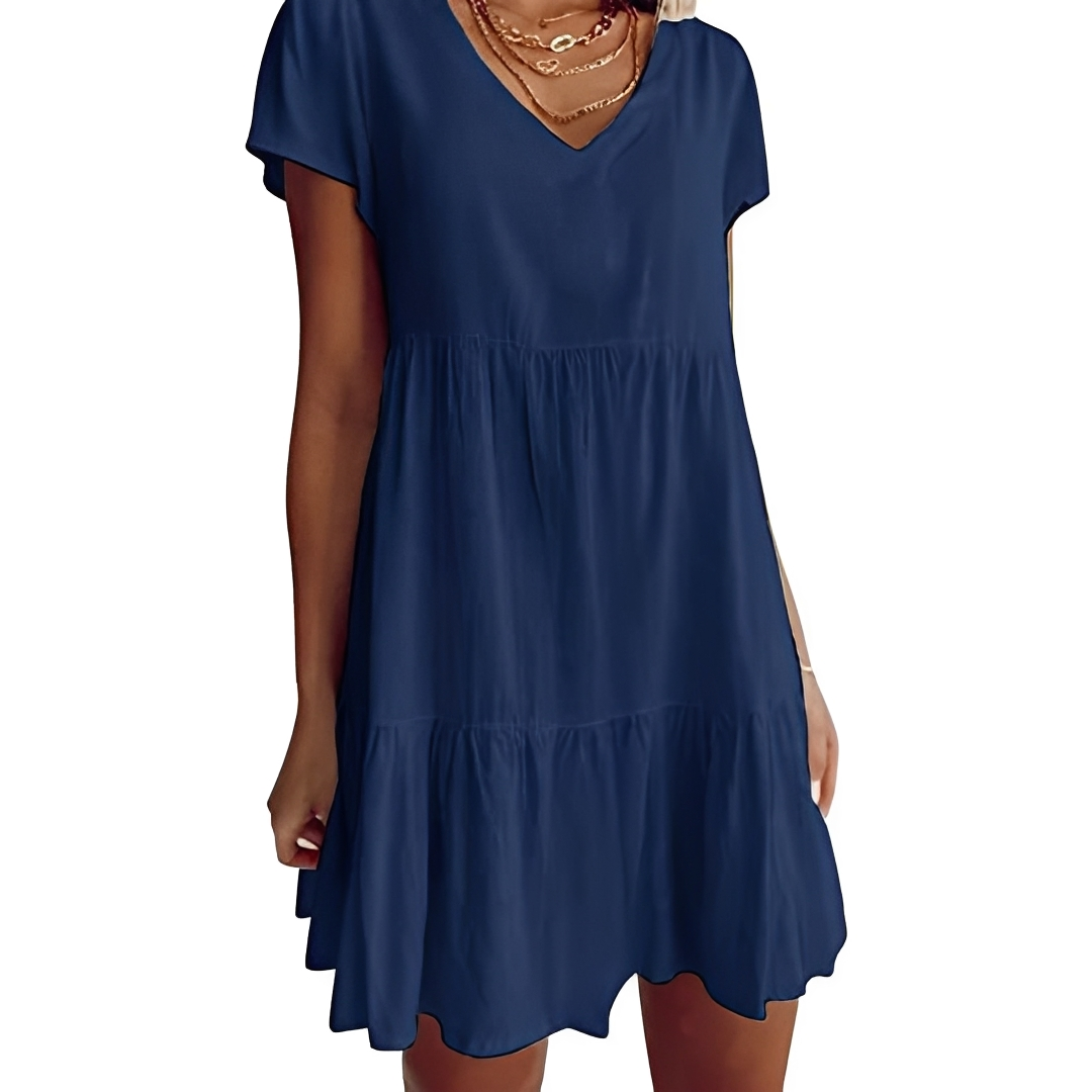 Judith - Mini Vestido Suelto Casual